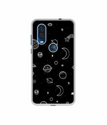 Amazon Brand - Solimo Designer Solar System UV Printed Soft Back Case Mobile Cover for Motorola One Vision