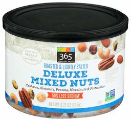 365 EVERYDAY VALUE Lightly Salted Deluxe Mixed Nuts, 8.75 OZ