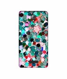 Amazon Brand - Solimo Designer Multicolor Stone 3D Printed Hard Back Case Mobile Cover for Micromax Canvas Pace 4G Q416