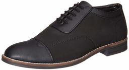 Amazon Brand - Symbol Men's Black PU Formal Shoes - 9 UK (AZ-SY-427)