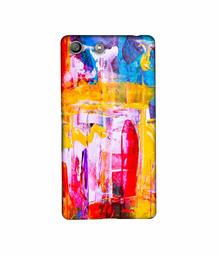 Amazon Brand - Solimo Designer Multicolor Canvas Paint 3D Printed Hard Back Case Mobile Cover for Sony Xperia M5 Dual