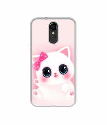 Amazon Brand - Solimo Designer Babby Kitty UV Printed Soft Back Case Mobile Cover for Lava Z70