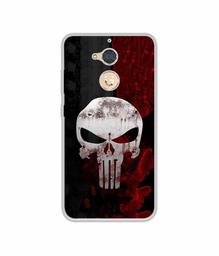 Amazon Brand - Solimo Designer Punisher Skull UV Printed Soft Back Case Mobile Cover for Gionee S6 Pro