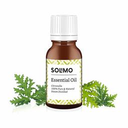 Amazon Brand - Solimo Citronella Essential Oil, 100% Pure & Natural, 15 ml