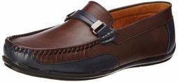 Centrino Men's 5648 Brown Loafers-9 UK (43 EU) (10 US) (5648-01)