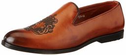 Nubeno Men's Brown Loafers-7 UK (41 EU) (CR 122)