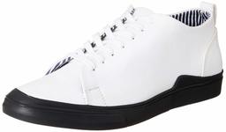 Amazon Brand - Symbol Men's White Sneakers-6 UK (40 EU) (7 US) (AZ-SY-407)