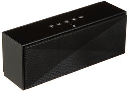 AmazonBasics Wireless Bluetooth Dual 3W Speaker with Built-in Microphone - Black