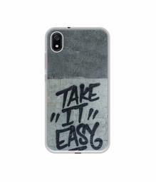 Amazon Brand - Solimo Designer Take It Easy UV Printed Soft Back Case Mobile Cover for Mi Redmi 7A