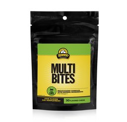 Zoeez Naturals Multi-Bites Supplement For Cats: Daily Multivitamin For Cats with Vitamins, Minerals & Omega Oils | Chewable Cat Vitamin (Seafood Flavor), 30 Chews