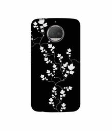 Amazon Brand - Solimo Designer Color Flowers UV Printed Soft Back Case Mobile Cover for Motorola Moto G5S Plus