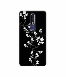 Amazon Brand - Solimo Designer Color Flowers 3D Printed Hard Back Case Mobile Cover for Nokia 3.1 Plus