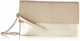 Flavia Women's Clutch (Gold)