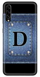 Amazon Brand - Solimo Designer Button Jeans Alphabet-D 3D Printed Hard Back Case Mobile Cover for Samsung Galaxy A50s