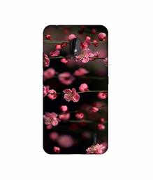 Amazon Brand - Solimo Designer Pink Flowers 3D Printed Hard Back Case Mobile Cover for Nokia 2.2