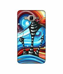 Amazon Brand - Solimo Designer Abstarct Texture 3D Printed Hard Back Case Mobile Cover for Samsung Galaxy J2 Prime