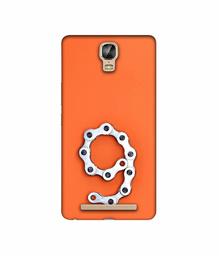 Amazon Brand - Solimo Designer Number Nine 3D Printed Hard Back Case Mobile Cover for Gionee Marathon M5 Plus