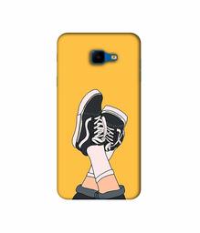 Amazon Brand - Solimo Designer Boy Shoes Pattern 3D Printed Hard Back Case Mobile Cover for Samsung Galaxy J4 Core