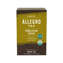 Allegro Tea, Organic Himalayan Green Tea Bags, 20 ct