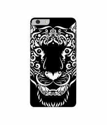 Amazon Brand - Solimo Designer White Tiger 3D Printed Hard Back Case Mobile Cover for Micromax Canvas Knight 2 E471