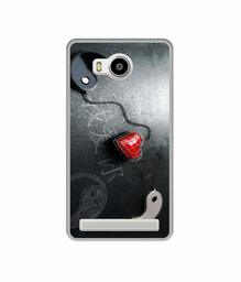 Amazon Brand - Solimo Designer Chinnese Yin and Yang UV Printed Soft Back Case Mobile Cover for Lenovo A7700