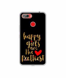 Amazon Brand - Solimo Designer Happy Girls are The Prettiest UV Printed Soft Back Case Mobile Cover for Itel A46