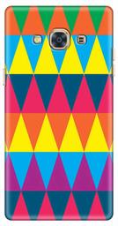 Amazon Brand - Solimo Designer Cone Pattern 3D Printed Hard Back Case Mobile Cover for Samsung Galaxy J3 Pro