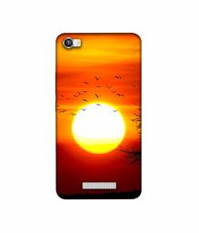 Amazon Brand - Solimo Designer Sunset View 3D Printed Hard Back Case Mobile Cover for Lava Iris X8