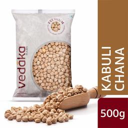 Amazon Brand - Vedaka Premium Kabuli Chana / Chhole, 500g