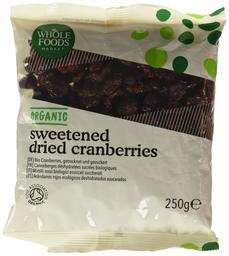 Whole Foods Market :Organic Cranberries 250g