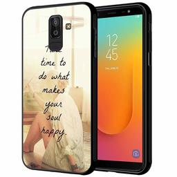 Amazon Brand - Solimo Designer Make Your Soul Happy Printed Hard Back Case Mobile Cover forSamsung Galaxy J8 2018 / Samsung Galaxy On8 (D1233)