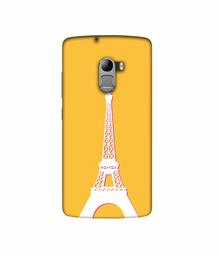 Amazon Brand - Solimo Designer Eiffel Tower 3D Printed Hard Back Case Mobile Cover for Lenovo K4 Note