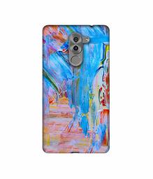 Amazon Brand - Solimo Designer Light Multicolor Canvas 3D Printed Hard Back Case Mobile Cover for Huawei Honor 6X