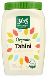 365 by Whole Foods Market, Organic Nut Butter, Tahini, 16 Ounce