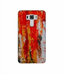 Amazon Brand - Solimo Designer Orange Color Spread 3D Printed Hard Back Case Mobile Cover for Asus Zenfone 3 Laser ZC551KL