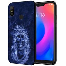 Amazon Brand - Solimo Designer Lord Shiva Printed Hard Back Case Mobile Cover for Redmi 6 Pro