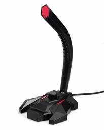 AmazonBasics USB Gaming Microphone, Red