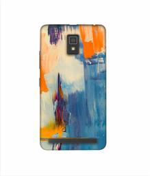 Amazon Brand - Solimo Designer Multicolor Brush Texture 3D Printed Hard Back Case Mobile Cover for Lenovo A6600