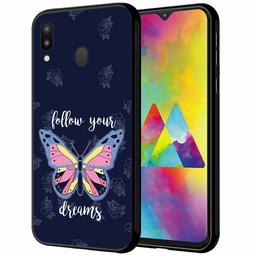 Amazon Brand - Solimo Designer Butterfly Printed Hard Back Case Mobile Cover for Samsung Galaxy M20