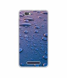 Amazon Brand - Solimo Designer Water Drops UV Printed Soft Back Case Mobile Cover for Lava A72