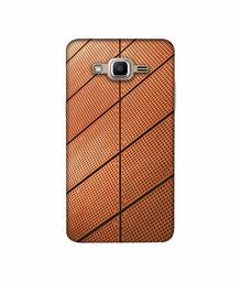 Amazon Brand - Solimo Designer Leather Texture 3D Printed Hard Back Case Mobile Cover for Samsung Galaxy J2 Prime