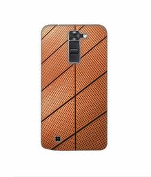 Amazon Brand - Solimo Designer Leather Texture 3D Printed Hard Back Case Mobile Cover for LG K10