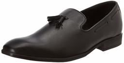 Amazon Brand - Symbol Men's Black PU Formal Shoes - 10 UK (AZ-SY-431)