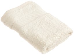 Pinzon Oversized Supima Cotton Wash Cloth, Ecru/Pearl