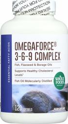 Whole Foods Market, OmegaForce 3-6-9 Complex, 120 ct