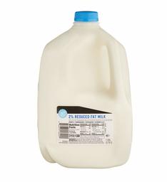 Amazon Brand - Happy Belly 2% Reduced Fat Milk, Gallon, 128 Ounces