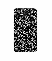 Amazon Brand - Solimo Designer White Pattern 3D Printed Hard Back Case Mobile Cover for Micromax Canvas Nitro 4G E455