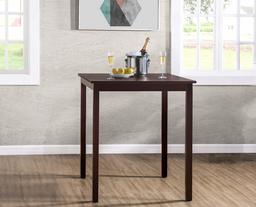 2L Lifestyle Newport Square Pub Table, Brown