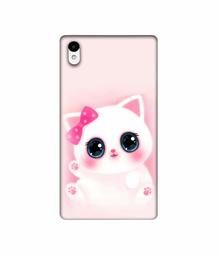 Amazon Brand - Solimo Designer Babby Kitty 3D Printed Hard Back Case Mobile Cover for Sony Xperia Z2