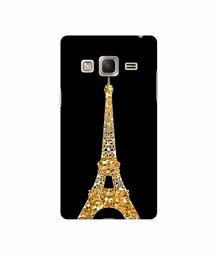 Amazon Brand - Solimo Designer Golden Pairs 3D Printed Hard Back Case Mobile Cover for Samsung Z3